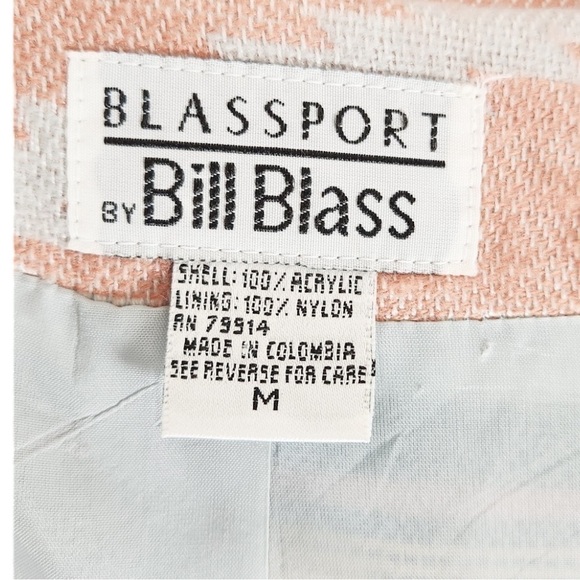 Vintage Bill Blass Western Blazer Jacket Size Medium - Picture 7 of 7